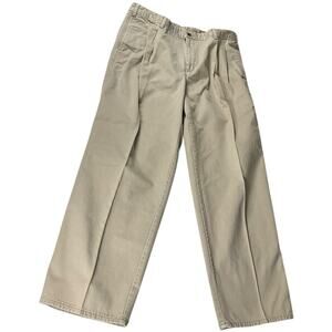 90's Dockers Levi's Classic Fit Two Pleat Chino Pants Men's 100% Cotton SZ 36X30